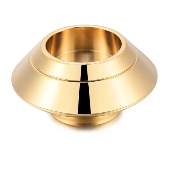 OEM/ODM 316L Stainless Steel Candlestick Urn For Human/Pet Ashes Cremation Urn Jewelry Keepsake Candle Holder Ashes Locket Free Engrave