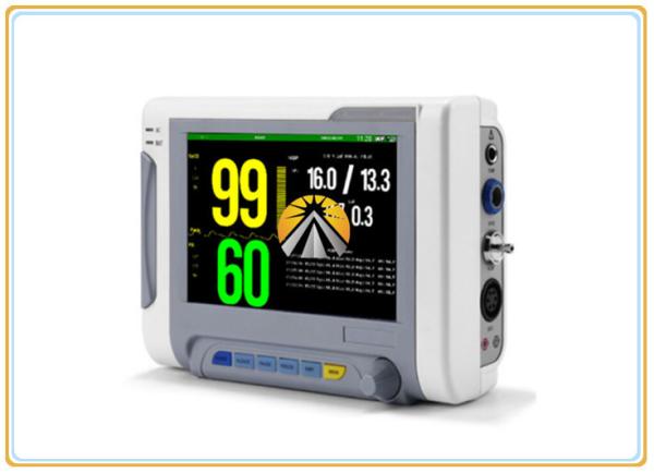 Adult / Pediatric Electronic Vital Signs Monitor , 7 Inch TFT Color Screen Nibp Monitor
