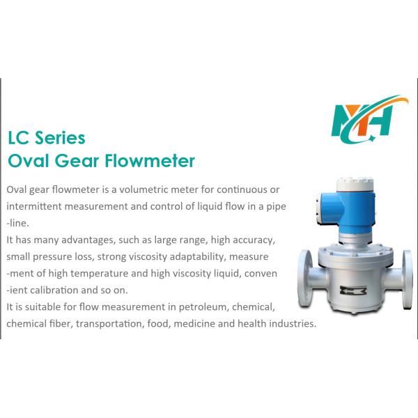 Kaifeng Industrial Digital 1'' 4-20ma Heavy Oil Diesel Fuel Mechanical Oval Gear Flow Meter