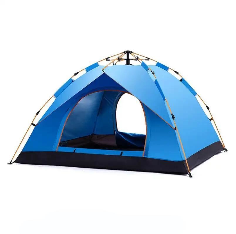 3-4 Person Automatic Portable Folding Camping Tent for Outdoor Waterproof Customized