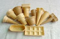 Sabor de leite gelado a altura de Sugar Cones 135mm com um ângulo de 23 graus