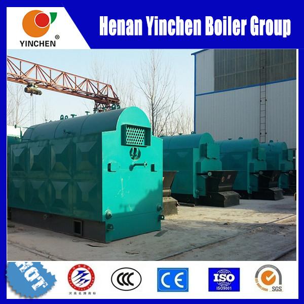 Chain Grate Coal Fired Steam Boiler 1 Ton To 20 Ton Automatic Coal Feeding