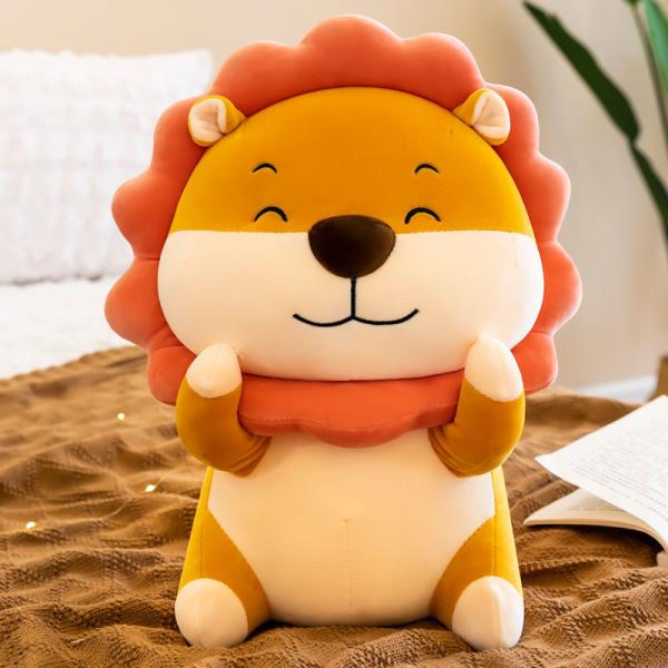 Cartoon Sunflower Lion Plush Toy Doll Girl Sleeping Pillow Rag Doll