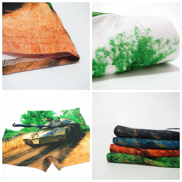 Brand New Men'Boxer Shorts Cotton Stretch Boxer Soft Elastic Middle Waist calzoncillos cal