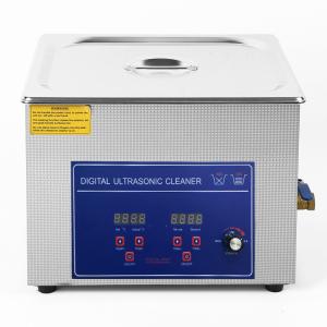 10 Liter Powerful Ultrasonic Cleaner Machine Custom With Adjustable Temperature