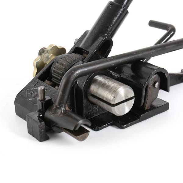 Hand Manual Sealless Steel Strapping Tool Lift Steel Belt Tensioner For Warehouse