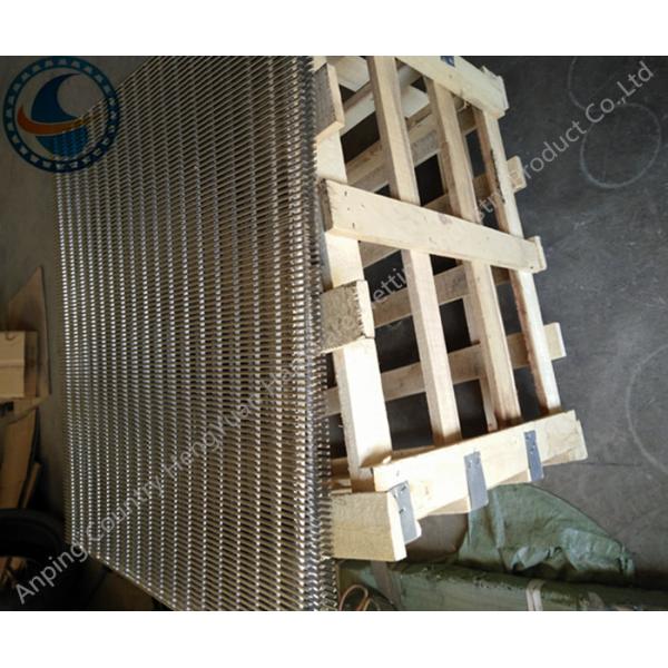 Flat Panel Slotted Wedge Wire Screen Panels Multi Functional OEM / ODM Acceptable