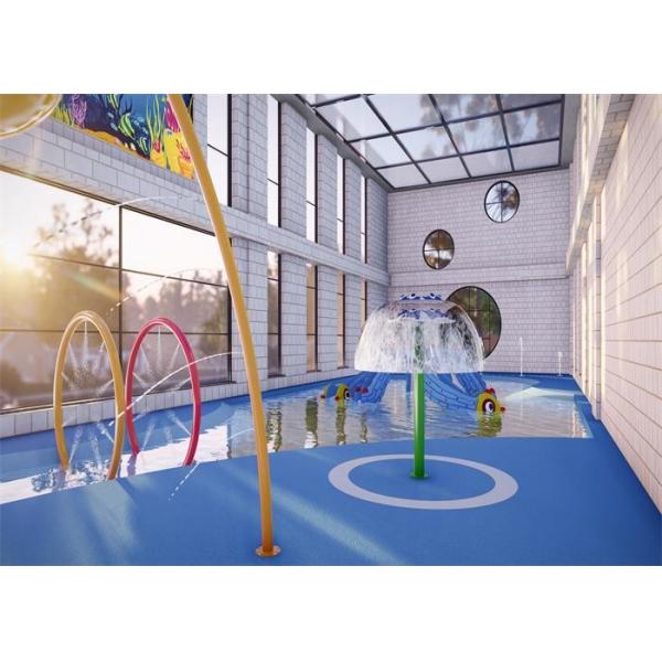 Corlorful Kids Splash Adventure Water Park Floor Plan 100SQm