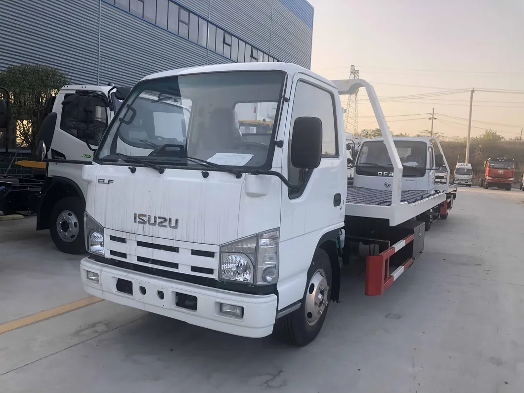4tons 5tons 6tons 8tons Recovery Tow Truck , Wrecker Body And Truck 130HP
