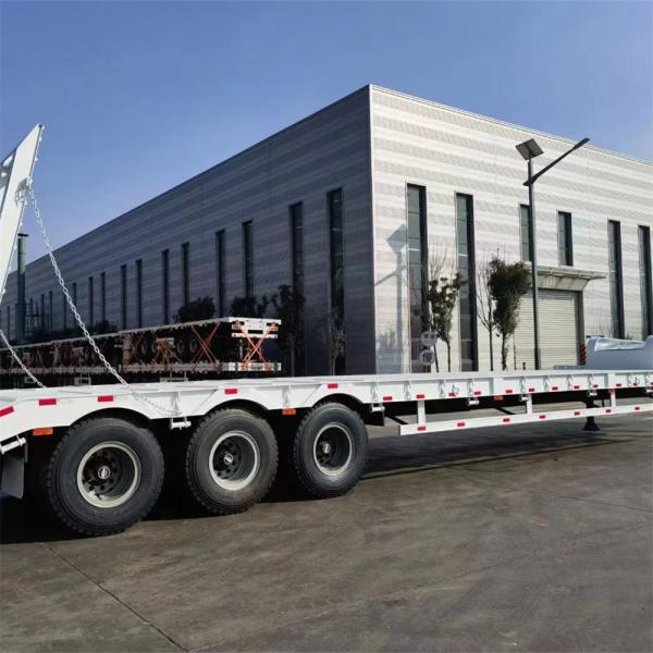 40 Tons To 100 Tons Original Bridge /FUWA/BPW Bridge Low Bed Semi-Trailer (Customized According To Customer Needs)