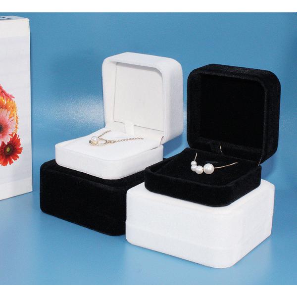 Buyers Custom Logo Ring Pendant Bracelet Velvet Jewelry Box Jewelry Organizer Gift Boxes