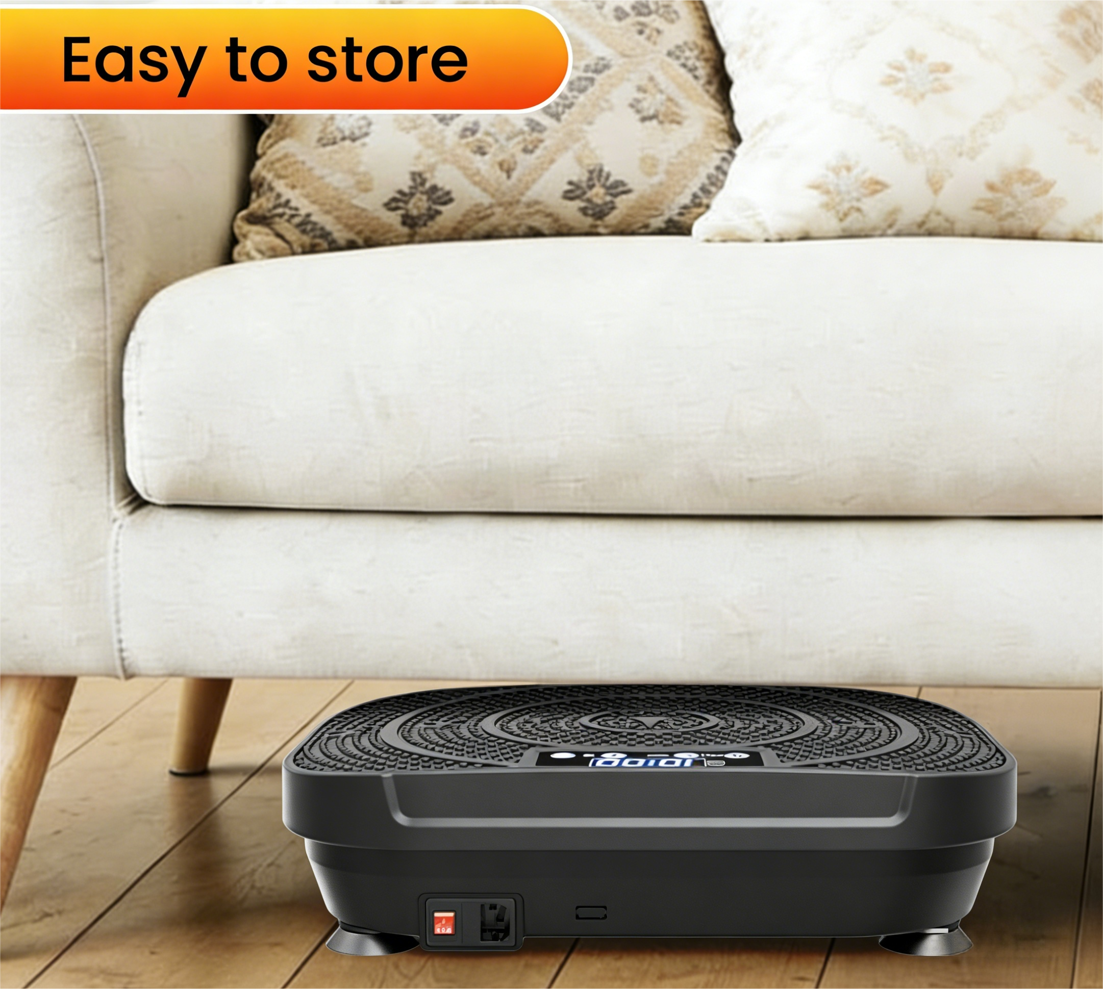 Vibration Plate Exercise Machine with 120 Speed Levels & 9 Auto Modes