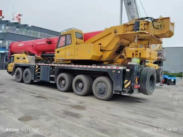 2022 SANY machines de levage de grues pour camions entièrement hydrauliques de 100T STC1000C7 utilisées