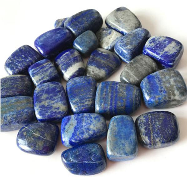 Regional Feature Bulk Polished Lapis Lazuli Tumbled Stones for Natural Crystal Healing