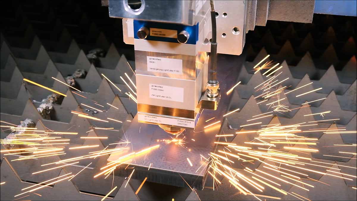 Голова лазера волокна ECO 6KW 25MM для машины Precitec LightCutter Cnc