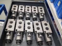 Válvula de solenoide hidráulica de grande fluxo com taxa de fluxo de 160L ER ou DG personalizada 6 vias 2 posição