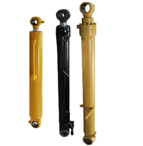 cilindro hidráulico de aço carbono para obras de construção do braço/boom da mini-excavadora Hitachi