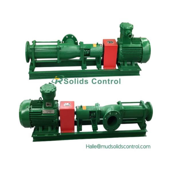 TRG50A-110 Pompe à vis de 50 m3/h: pompe de transfert spéciale pour forage et contrôle des solides