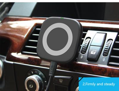 MAGNETIC WIRELESS CAR CHARGER  QI car mount wireless charger for SAMSUNG iPhone any mobile phone 10W fast charging