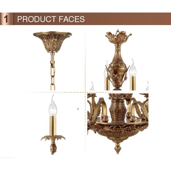 Traditional brass dining room chandeliers Lighting Fixtures (WH-PC-19)