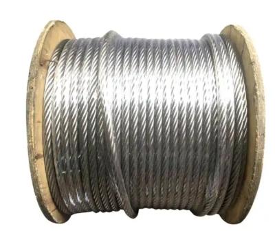 7*19 8mm 10mm 12mm 316 Stainless Steel Crane Wire Rope with Loop