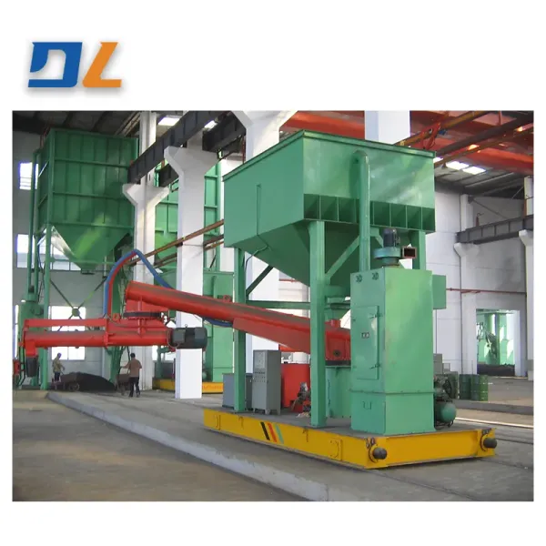 Self - Hardening Resin Sand Casting Sand Mold Continuous Forming Line