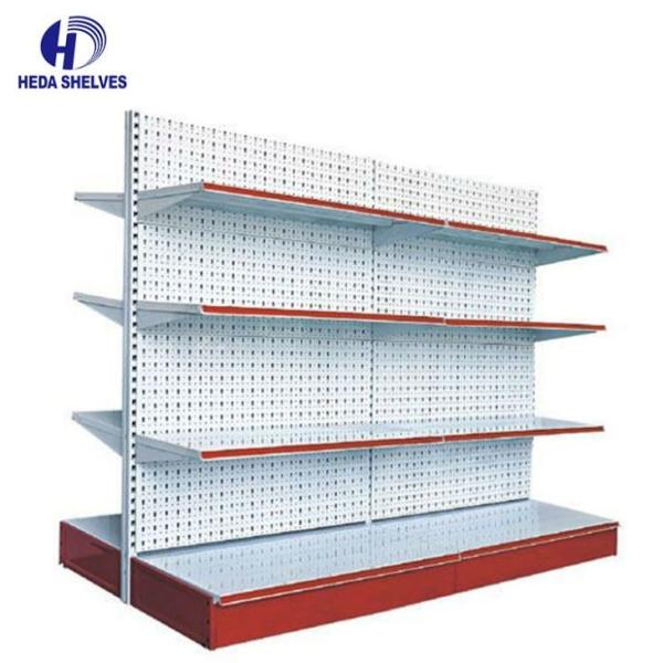Heavy Duty Display Shelves Supermarket Storage Racks 900/1200mm