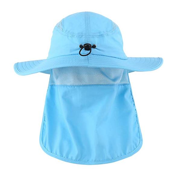 Мужская анти- УЛЬТРАФИОЛЕТОВАЯ шляпа ведра рыболова на горячее лето