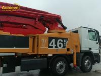 Utilisé 42 mètres a refourbi machine Sany de pompe concrète de Putzmeister de camion la petite