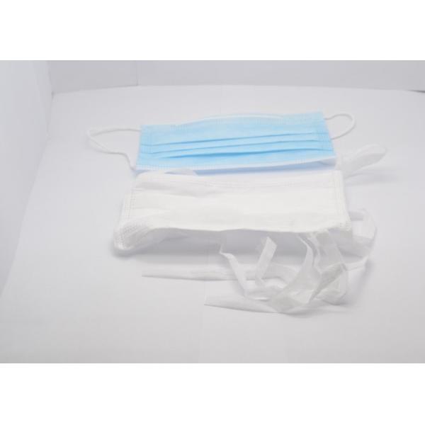 Unisex Disposable Tie On Face Mask , Surgical Disposable Mask Daily Protection
