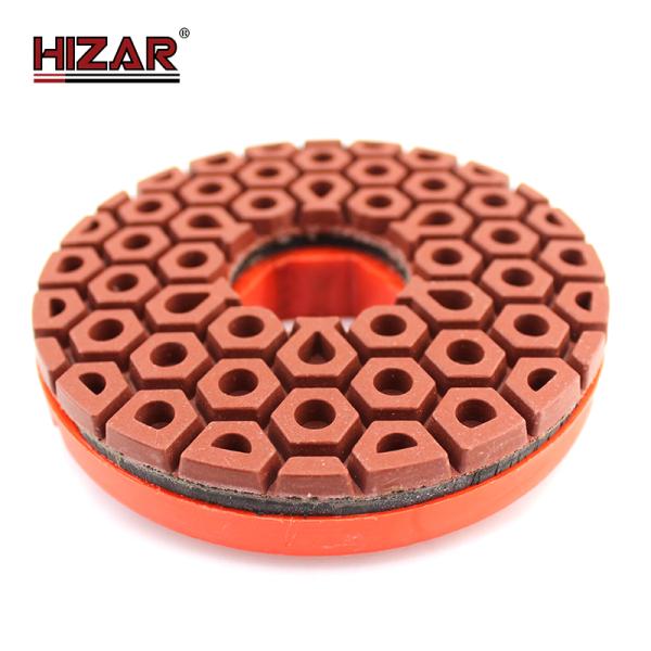 10'' 254mm No 400 Grit Diamond Wet Polishing Pads 3mm Granite Polishing Wheel