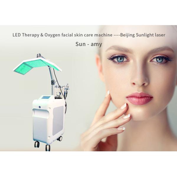 PDT Therapy Light Oxygen Facial Equipment , Oxygen Facial Beauty Machine