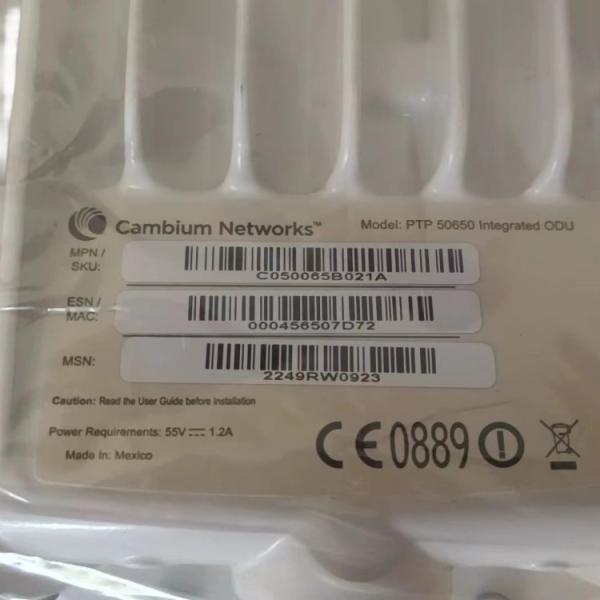 Flexible Cambium PTP650 VER.C Point-to-point Wireless Bridge for Customized Solutions