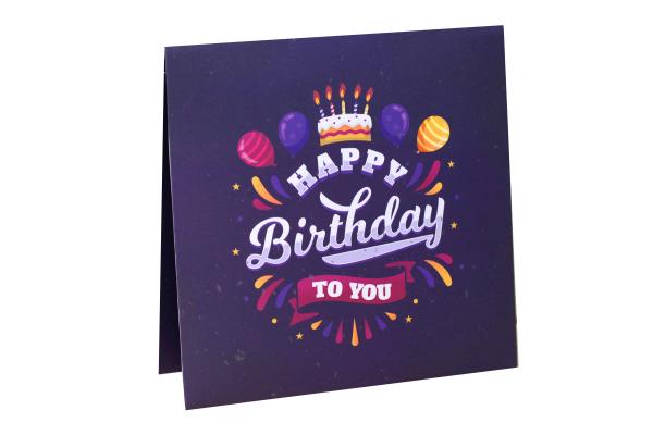 Crea una Impresión Duradera con Nuestra Tarjeta de Felicitación Emergente Personalizada