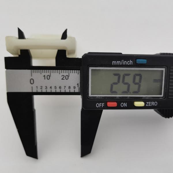 CE CCIC 37.8mm Plastic White Side Release Buckle For Nylon Webbing