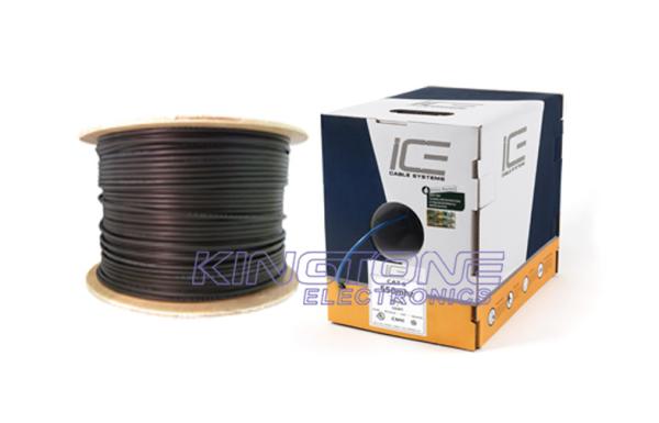 UTP CAT5E Network Cable 24 AWG Solid Bare Copper Conductor with CM Rated PVC