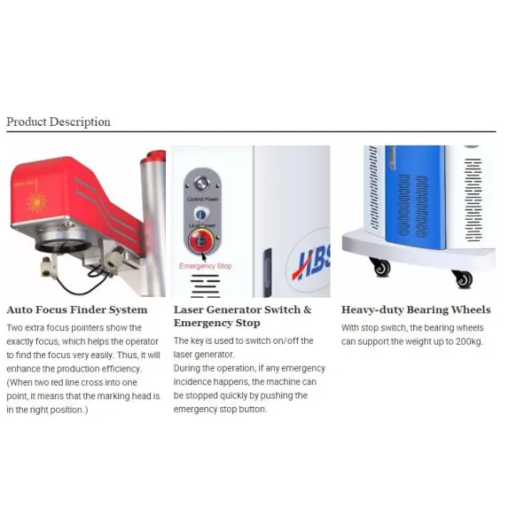 Fiber Laser Pendant Engraving Machine