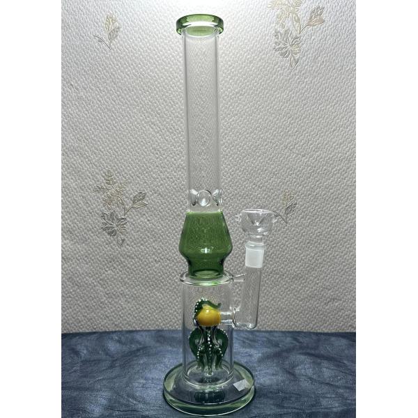 16.5 Inch Tall Honeycomb Large Glass Water Bongs With 18mm Bowl