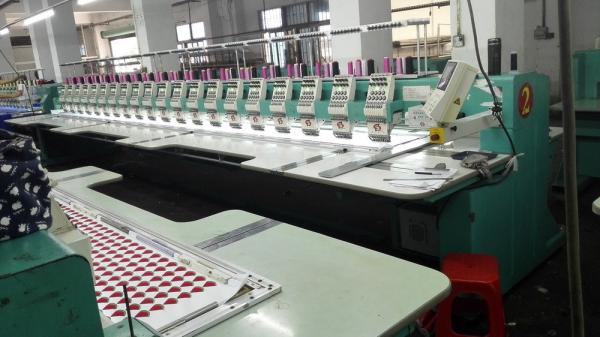 Used Tajima Multi Head Embroidery Machine 20 Head 330 x 680mm Emb Area