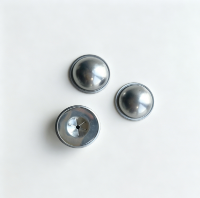 High Hardness Galvanized Steel 50mm Round Dome Cap Speed Clips
