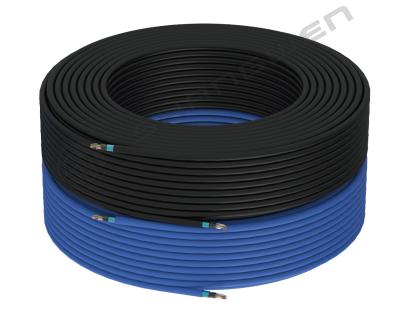 Blue Black 24awg FTP SFTP Shielded CAT6A Ethernet Network Cable 8 Conductor Patch Cord