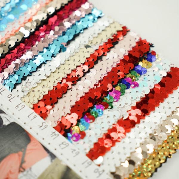 Ткань Sequins дочерних компаний ODM 5 OEM для домашних шляп ботинок тканей