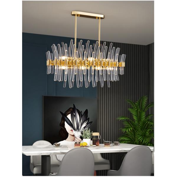 Led Glass Chandelier For Dining Room Kitchen Modern Home Decor led crystal chandelier(WH-CY-240)