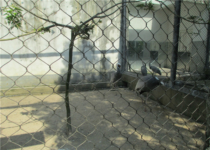 Сеть кабеля нержавеющей стали сетки SUS316 Aviary нержавеющей стали уступчивости 7x7