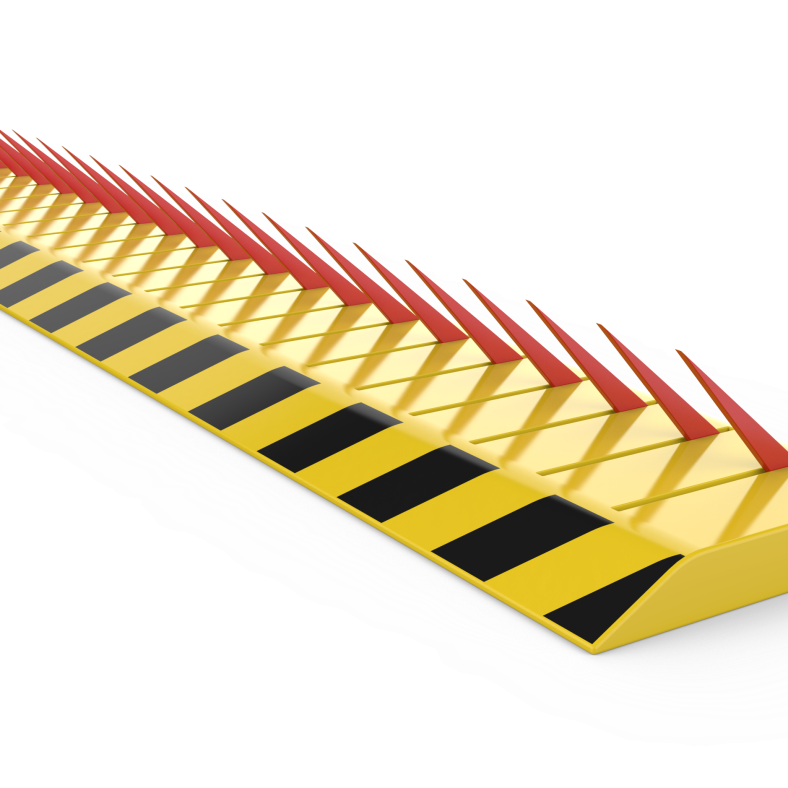 Cold Rolled Steel Road Blocker Remote Control Spike Tyre Killer Customized Color