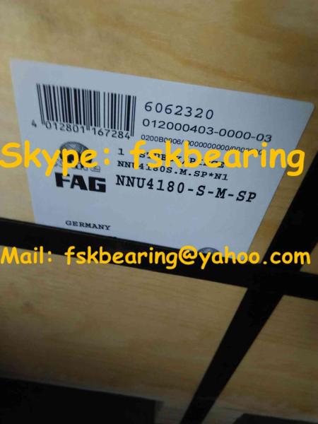 NNU4180-M FAG Bearings with Cylindrical Roller for Cement Machinery