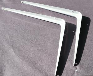 do canto 50cm decorativo do suporte de parede de 40cm suportes de vidro do aço