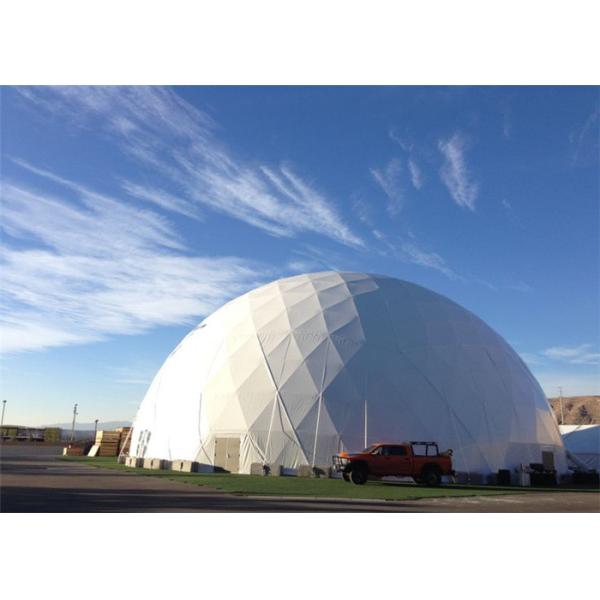 Outdoor PVC Heavy Duty Geodesic Tent Dome Waterproofing Half Sphere