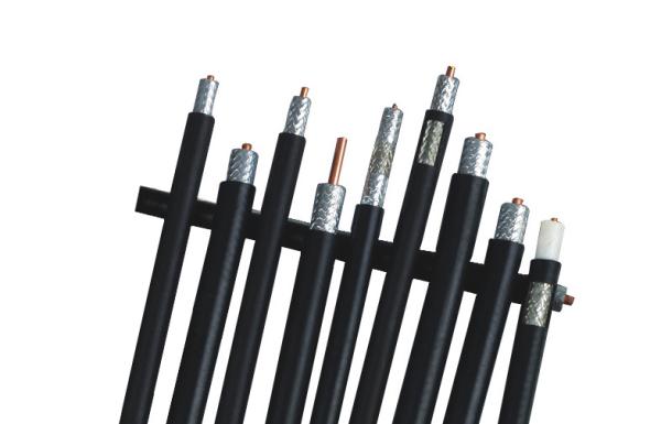 50 Ohm Coaxial Cable Low Loss 200 with PVC Jacket , Tinned Copper Braided for GPS