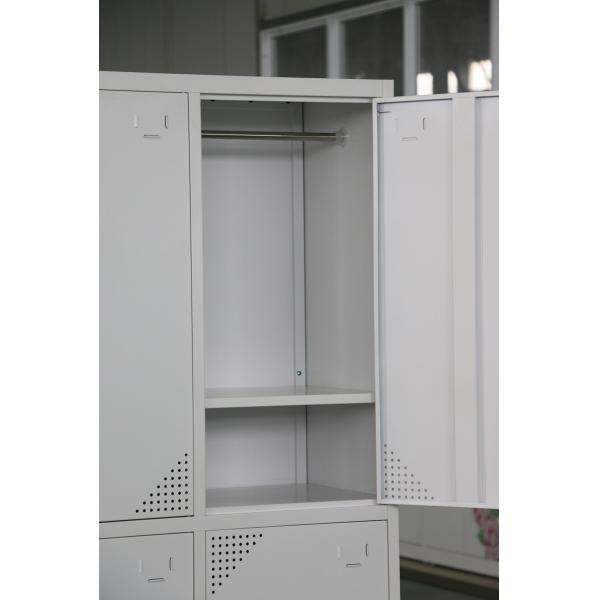 Стальные шкафчики металла двери офиса 4 пудрят покрытие для университета